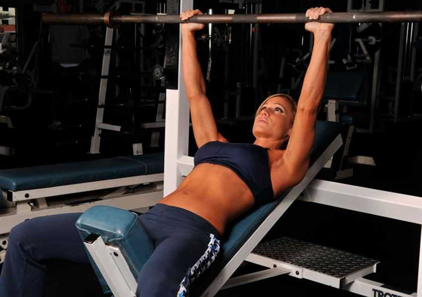 Упражнения для грудных мышц для девушек — работаем над верхней частью тела