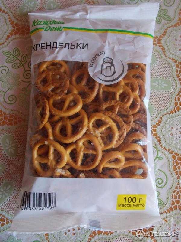 Крендельки — сколько углеводов (на 100 грамм)