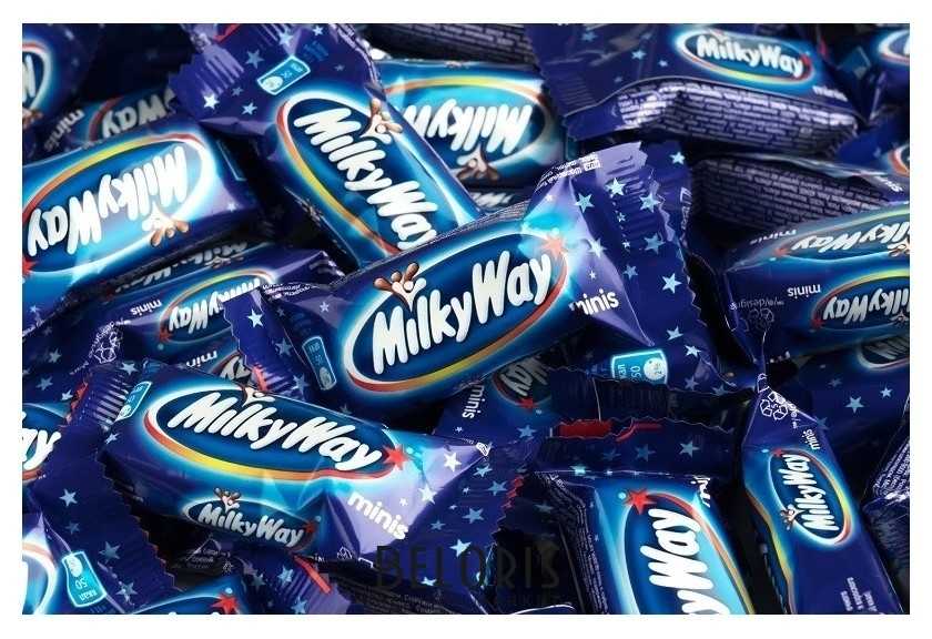 Шоколадный батончик milky way — сколько белков (на 100 грамм)