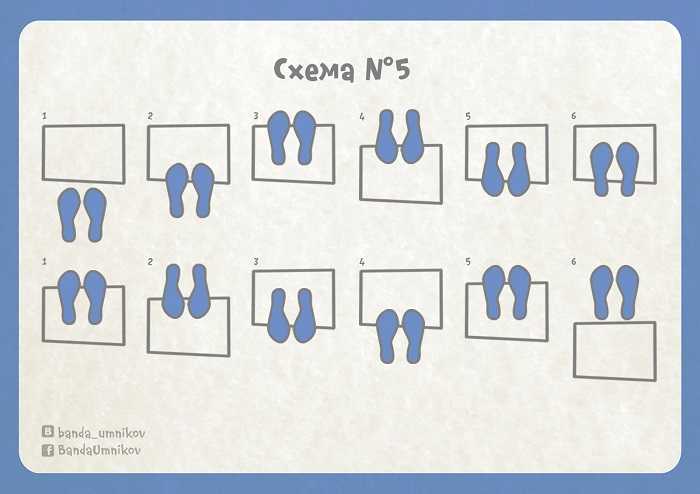 Резиночка правила игры схемы на ногах