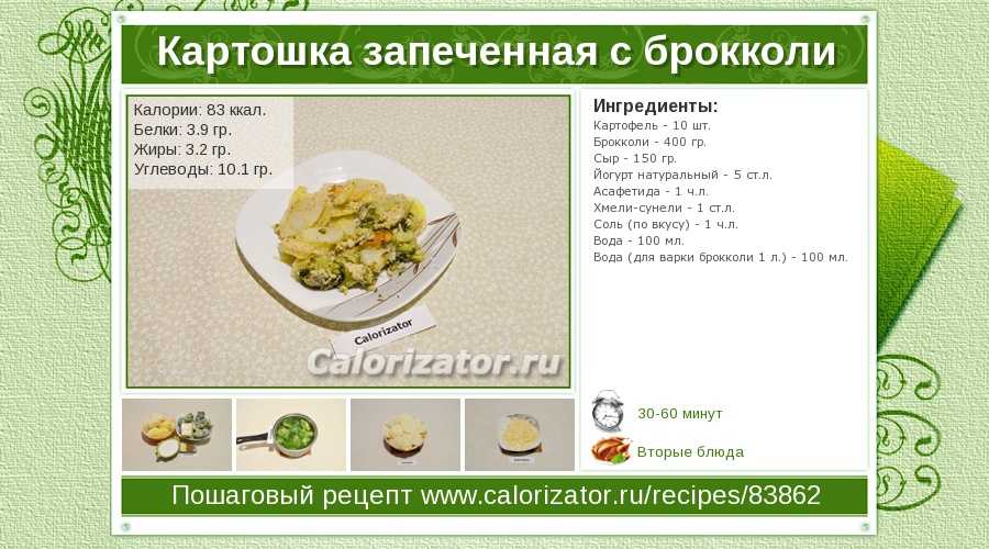 Жареные капуста и кабачки калорийность