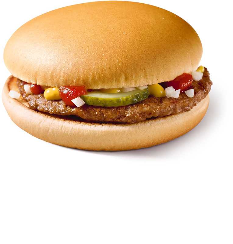 Гамбургер (макдоналдс) — химический состав, пищевая ценность, бжу
