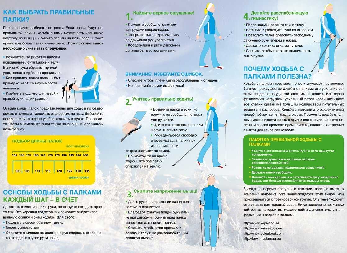 Скандинавская ходьба: польза и вред