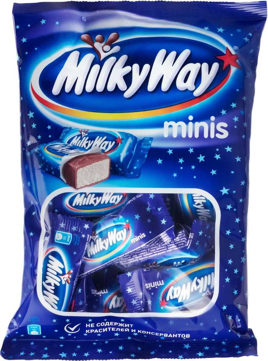 Шоколадный батончик milky way — химический состав, пищевая ценность, бжу