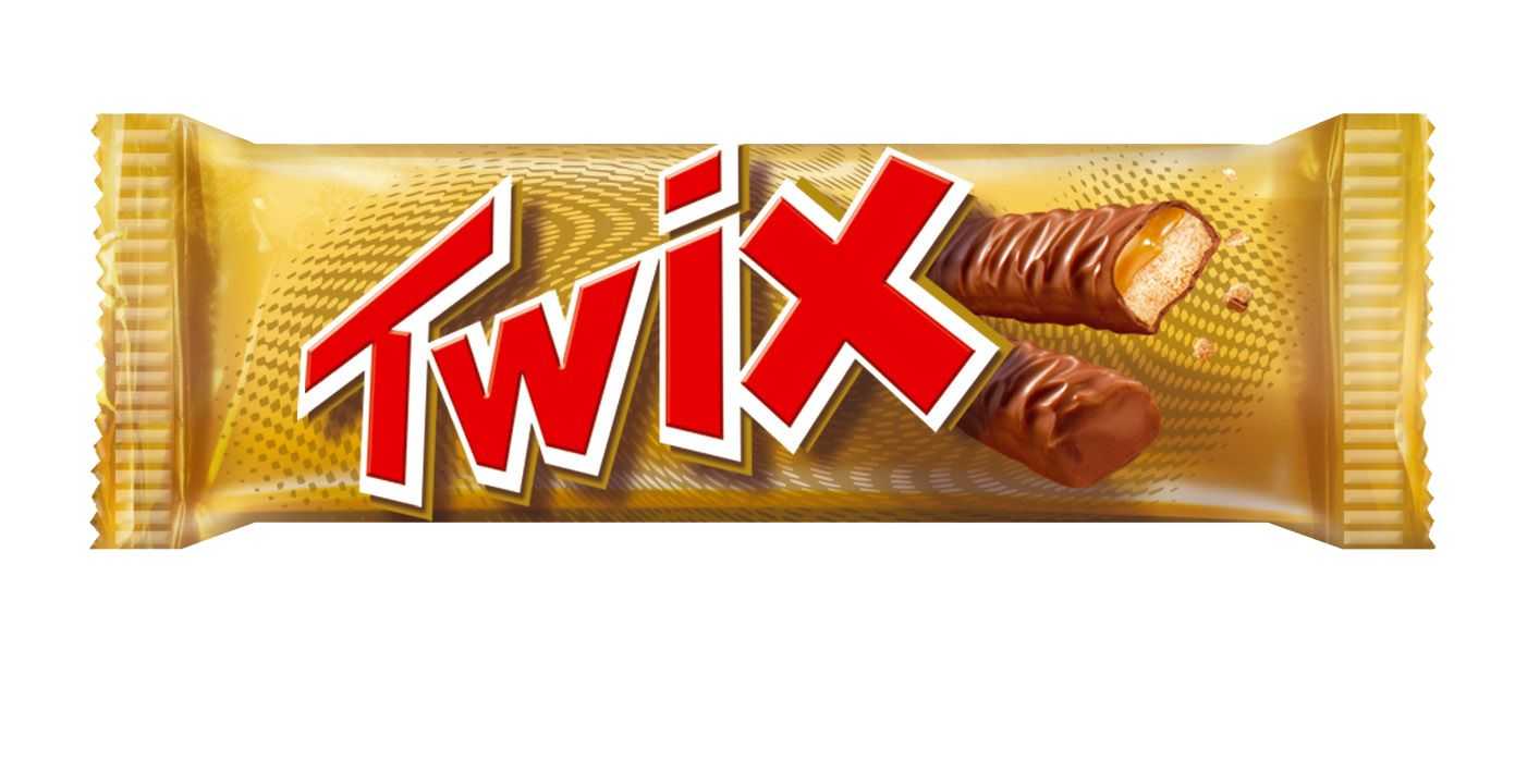Шоколадный батончик twix — содержание углеводов