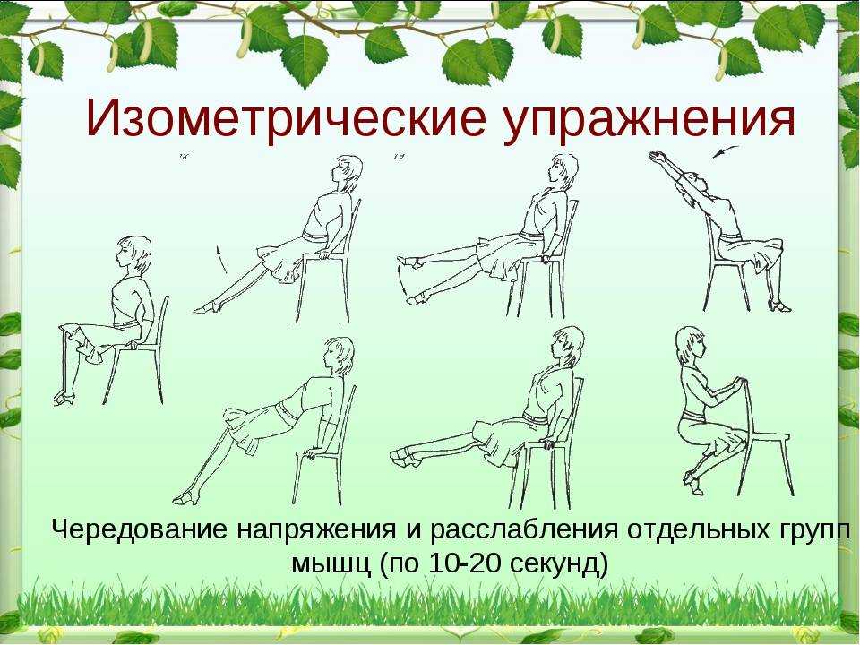 Статические упражнения для развития силы в домашних условиях