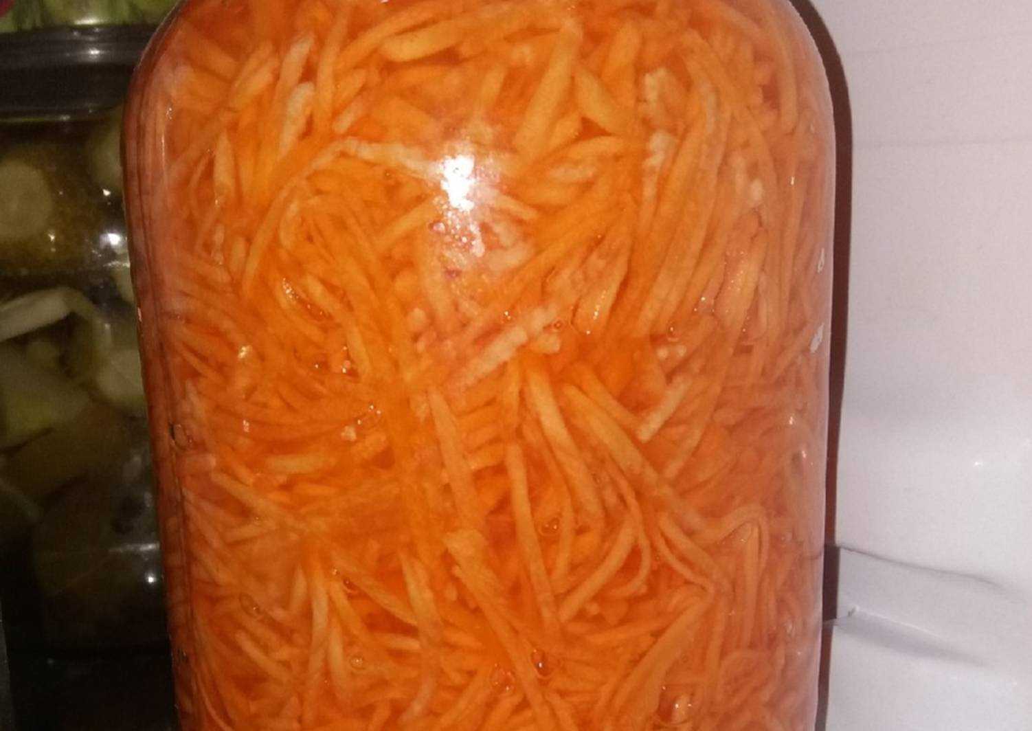 Морковь по-корейски: калорийность на 100 г, белки, жиры, углеводы