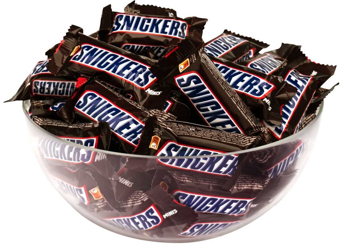 Конфеты "сникерс" (snickers): состав, калорийность, производитель