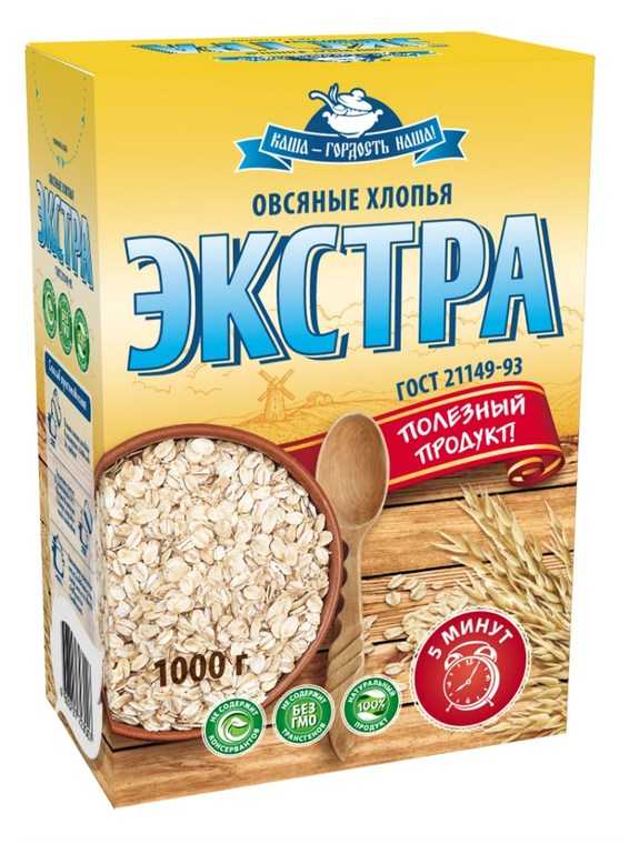 Овсяные хлопья — химический состав, пищевая ценность, бжу