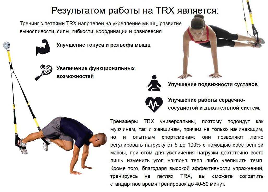 Программы тренировок с петлями trx  - fitness manifest
