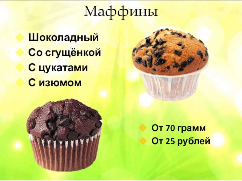 Кекс – калорийность и состав. виды кекса