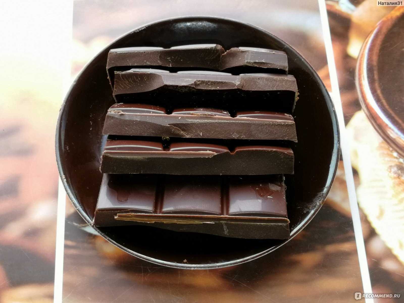 Шоколад без добавок. Темный шоколад 45-59% какао. Топленый шоколад. Шоколад тёмный "классический".