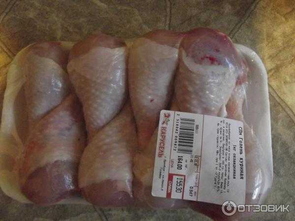 Сколько калорий в вареной курице: бедре и ножке, с солью и без