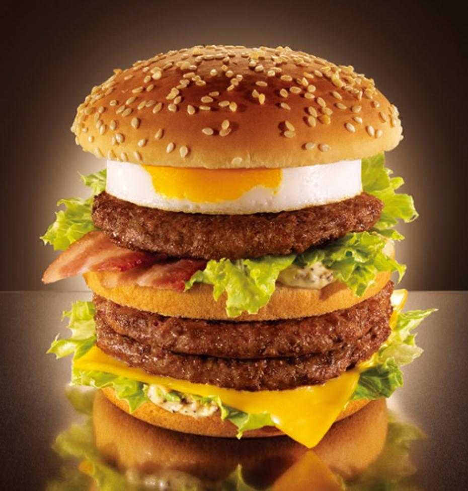Mcdonald's, "big mac": калорийность на 100 г, белки, жиры, углеводы