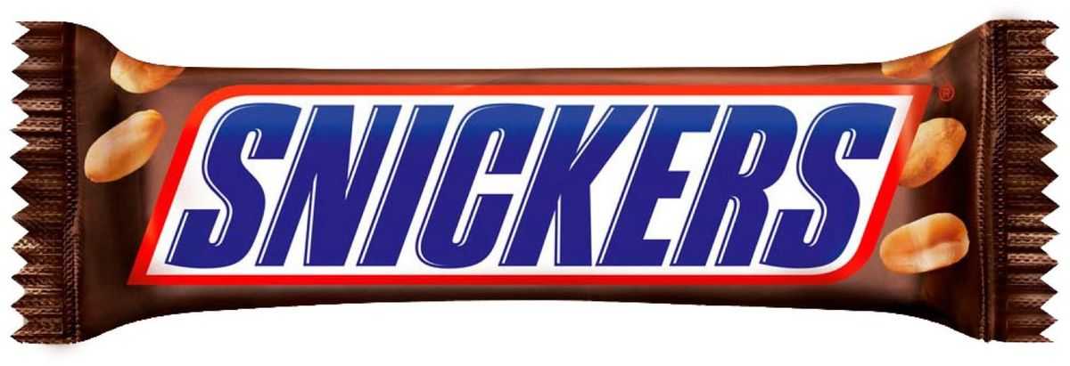 Сникерс - сколько калорий и какой состав шоколадного батончика